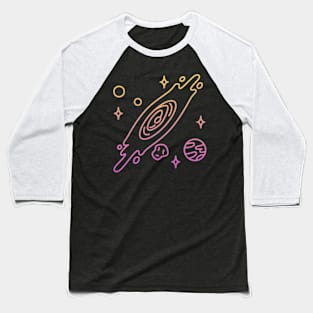 beautiful galaxy Baseball T-Shirt